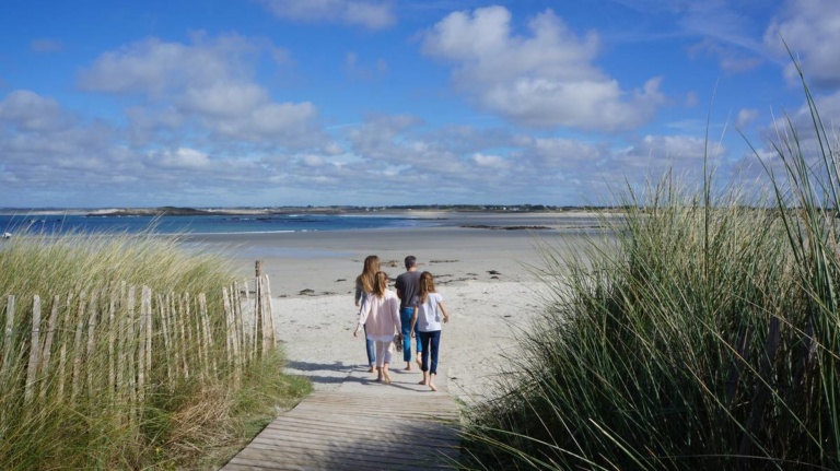 Plage Du Finistère Sud - Plage De Kermyl à Fouesnant